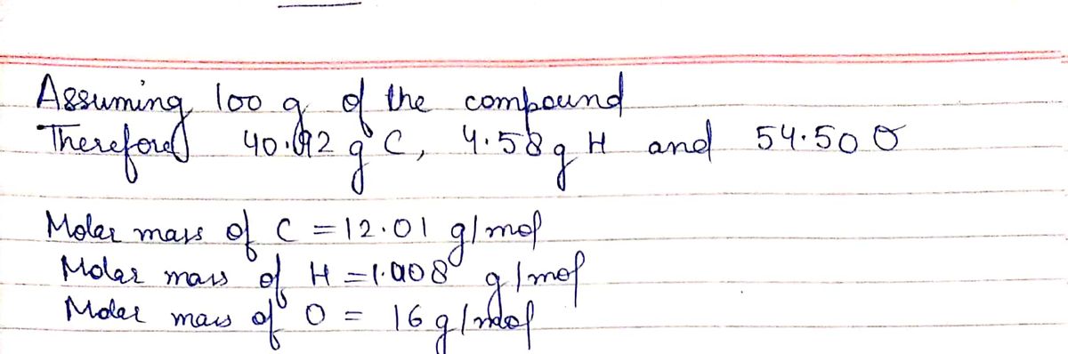 Chemistry homework question answer, step 1, image 1